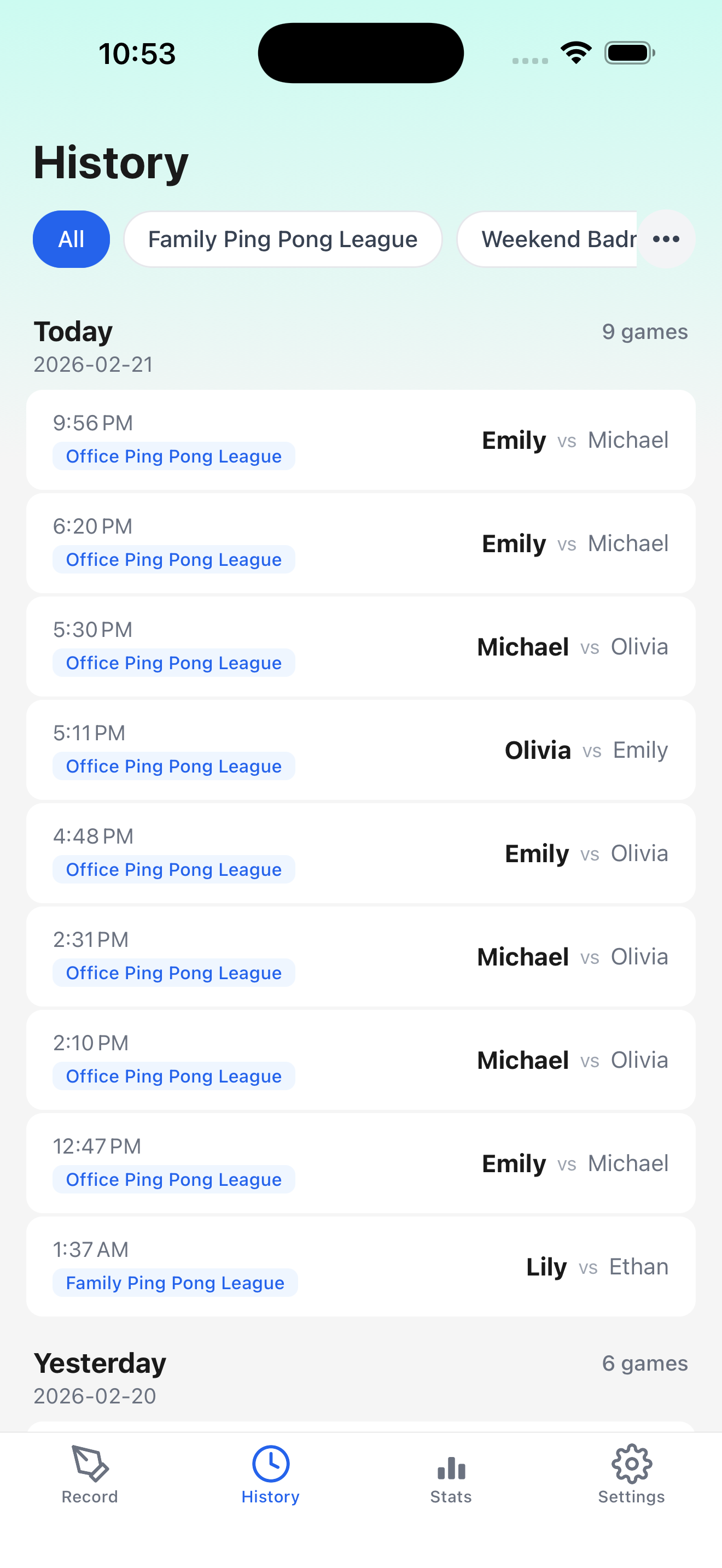 PlayLog Screenshot 4